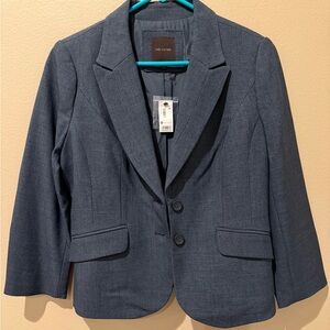 The Limited Charcoal Gray Blazer